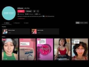 JellyWax TikTok Channel